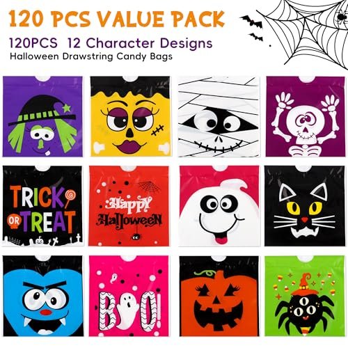 120 Durable Candy & Goodie Bags with 12 Fun Designs 3 120 Durable Candy & Goodie Bags with 12 Fun Designs - Image 4